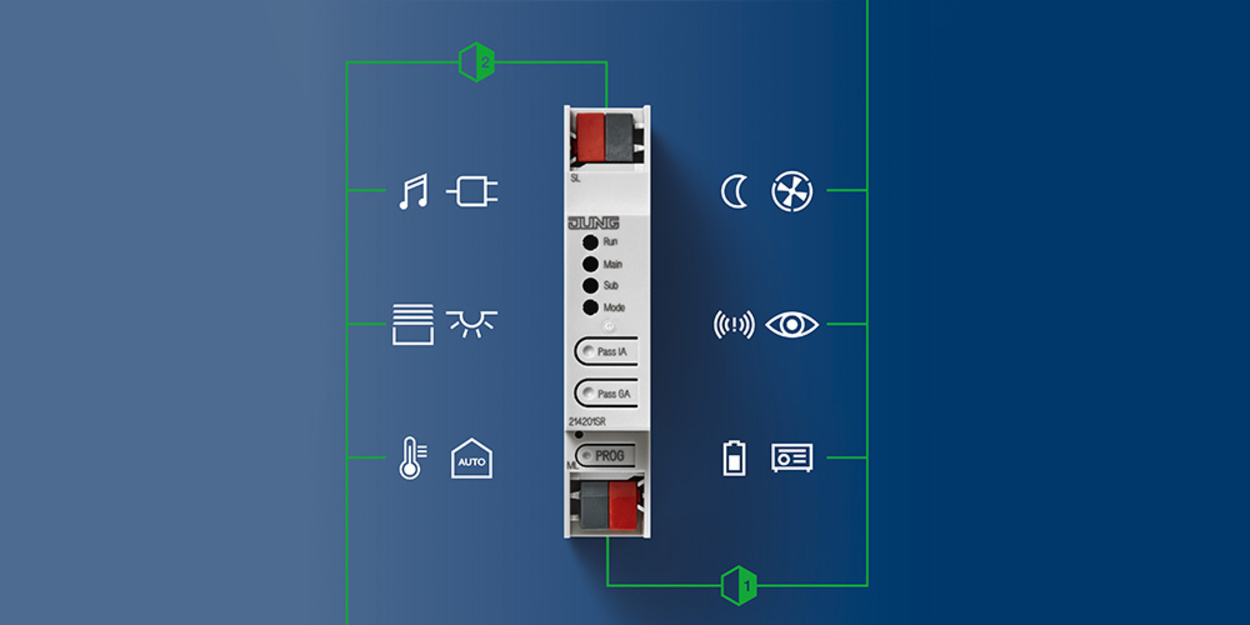 KNX Bereichs- und Linienkoppler bei Weber GmbH in Leingarten